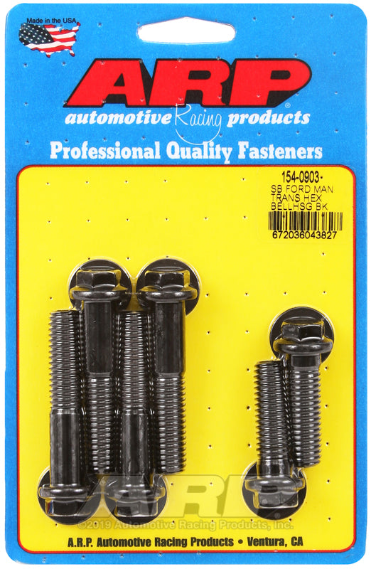 Bellhousing 6pt Bolt Kit SBF w/Manual Trans