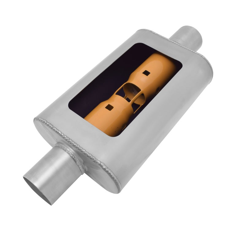 Stainless Steel Muffler 3in Center/Center
