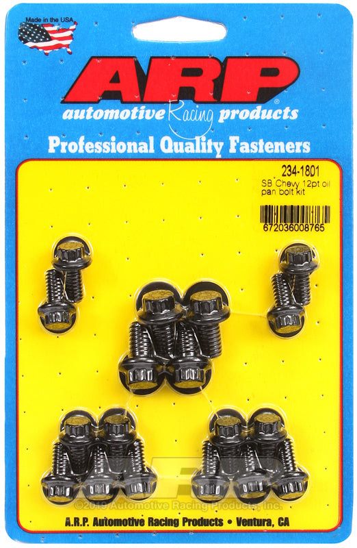 SBC Oil Pan Bolt Kit