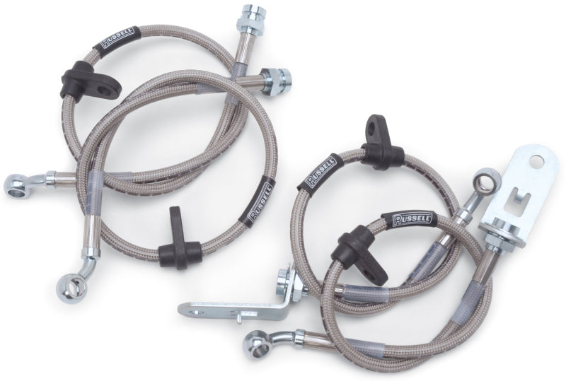 92-96 F150 Brake Lines 2/4WD Front Disc R Drum