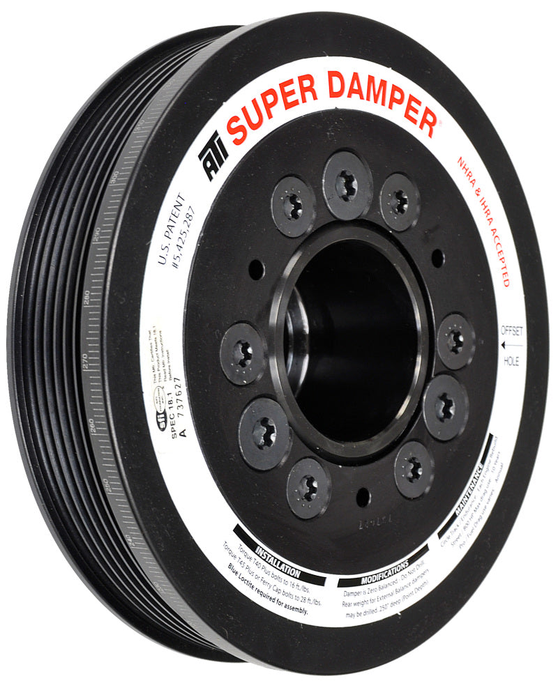LS6 6.78 Harmonic Damper SFI