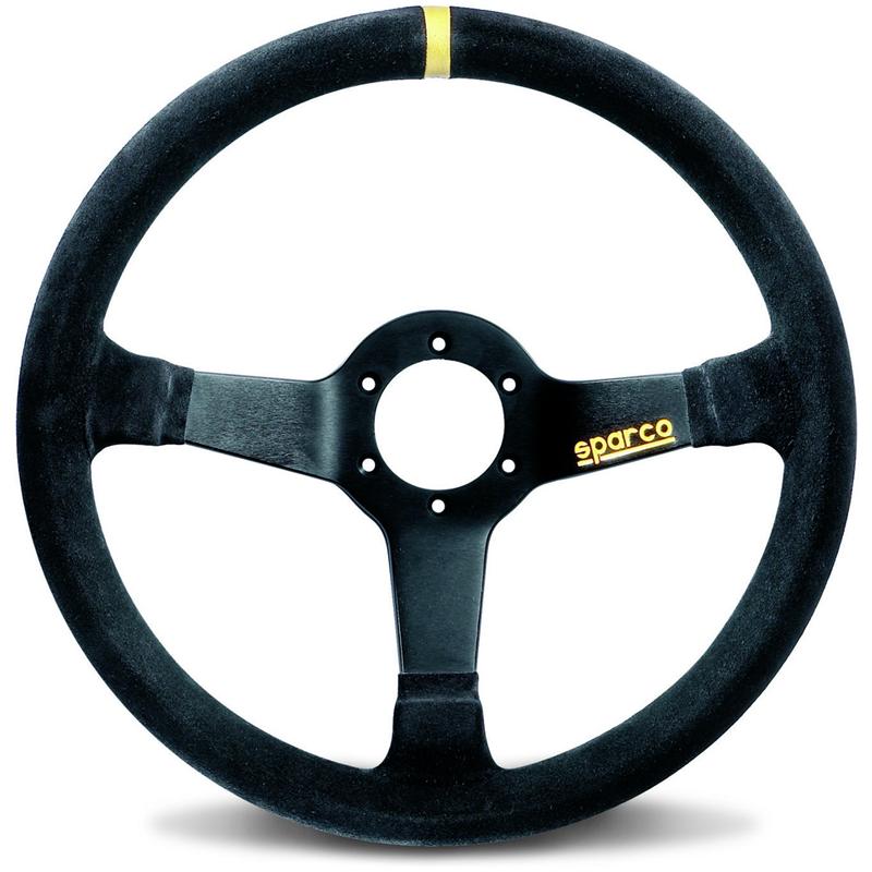 Steering Wheel 345 Black Suede