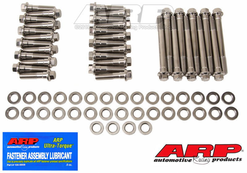 BBM S/S Head Bolt Kit 6pt.