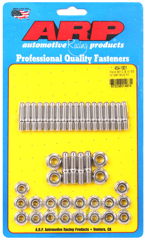 Ford S/S Oil Pan Stud Kit