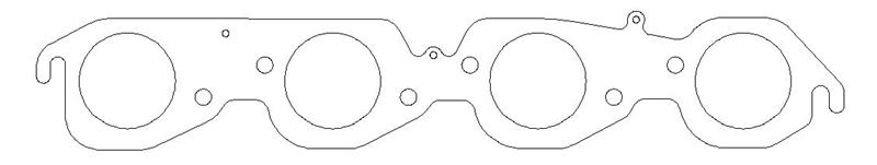 MLS Exhaust Gasket Set BBC w/2.250 Round Port