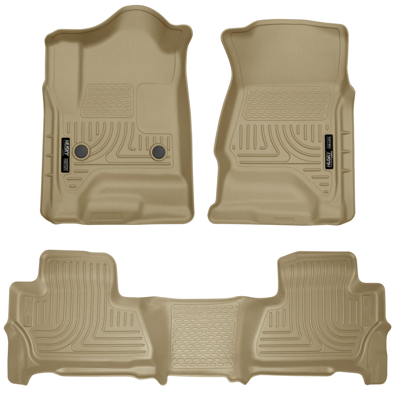 15-   Tahoe Floor Liners Tan