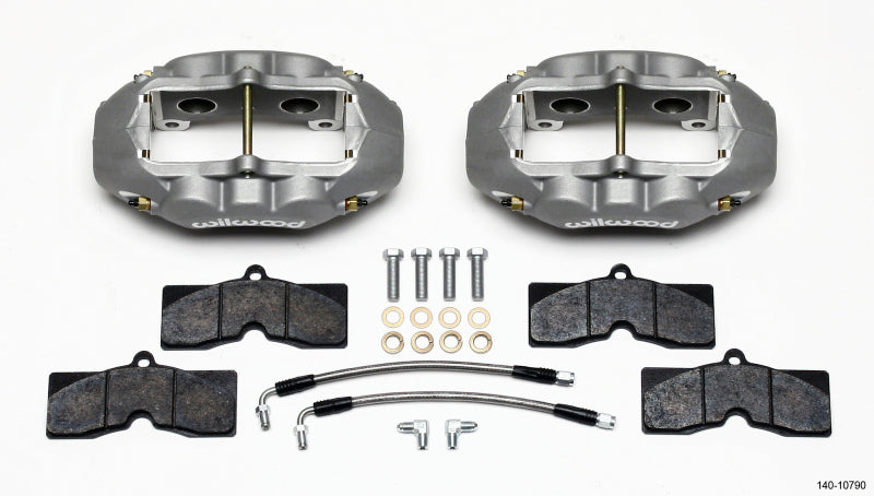 Rear Brake Kit 65-82 Corvette Clear Anodized