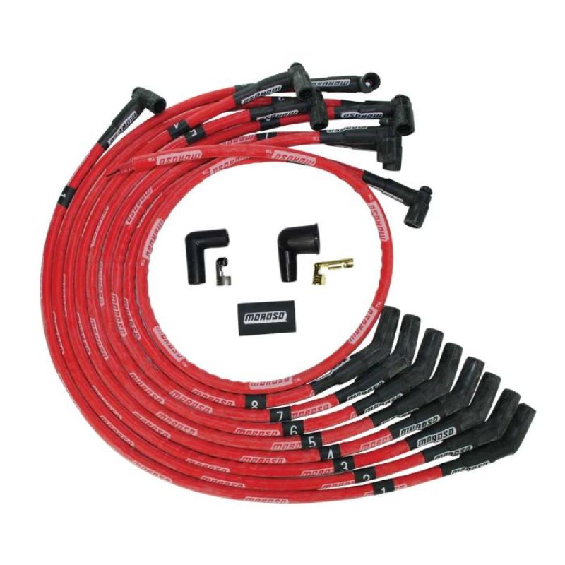 Ultra Plug Wire Set BBC Over V/C Red