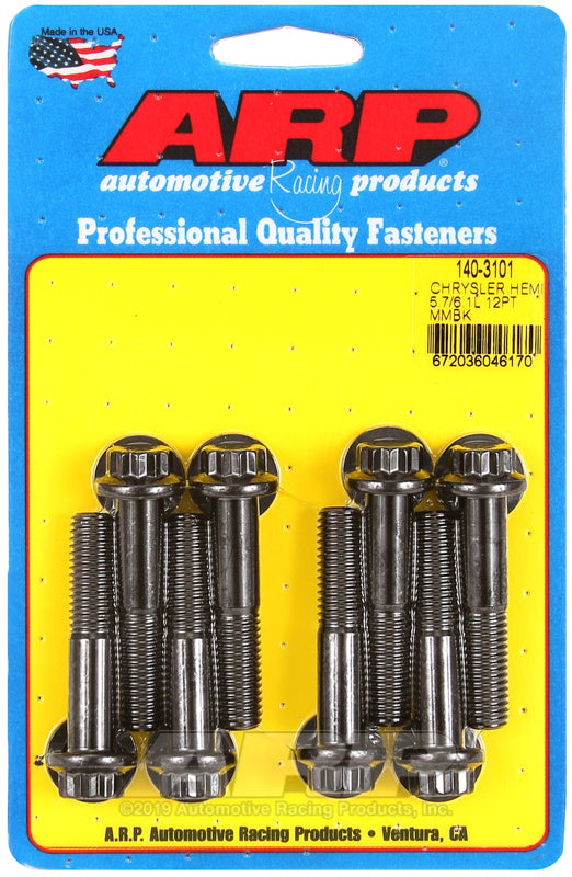 Motor Mount Bolt Kit 12pt Mopar 5.7/6.1L Hemi