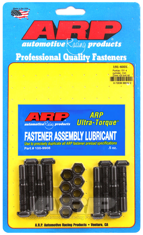 Pontiac Rod Bolt Kit - Fits Iron Duke 4-Cyl.