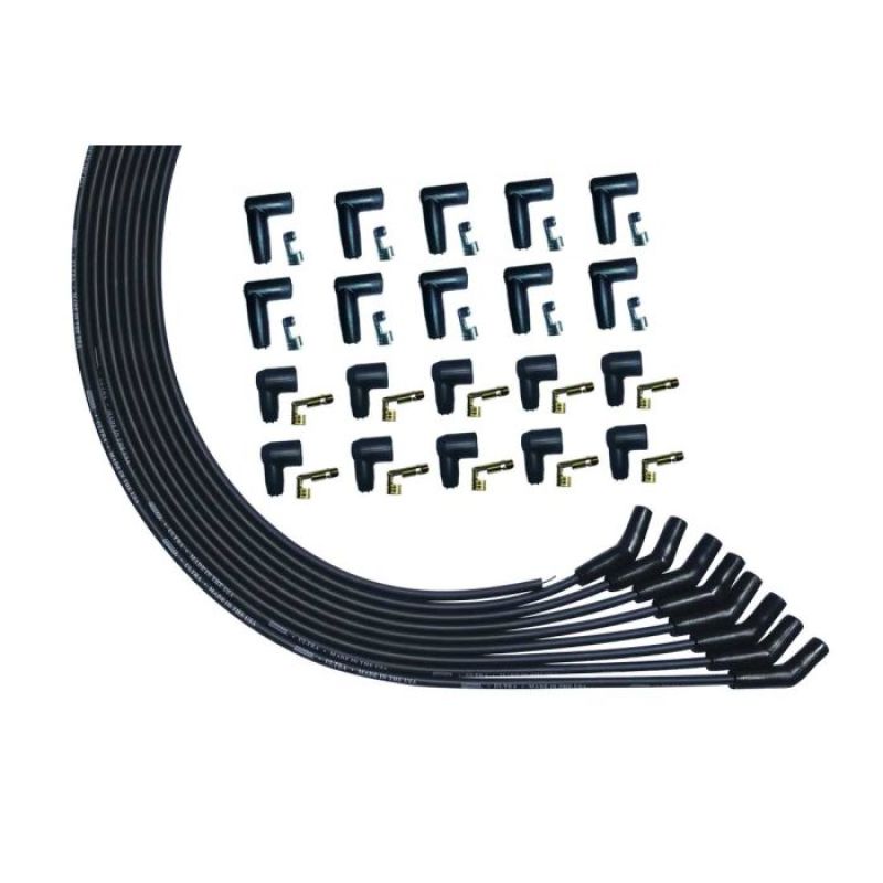 Ultra Plug Wire Set Universal V8 Black