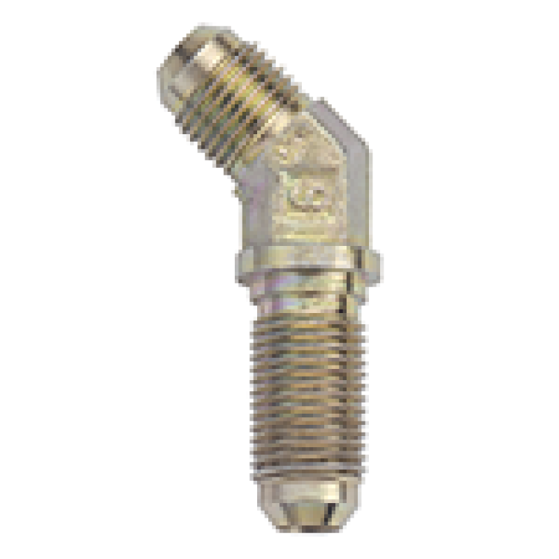 #3 x 45 Deg Bulkhead Fitting Steel