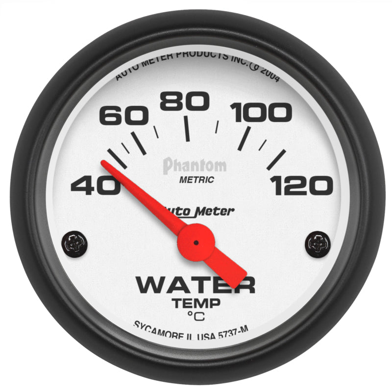 2-1/16 Phantom Water Tmp Gauge - Elec.