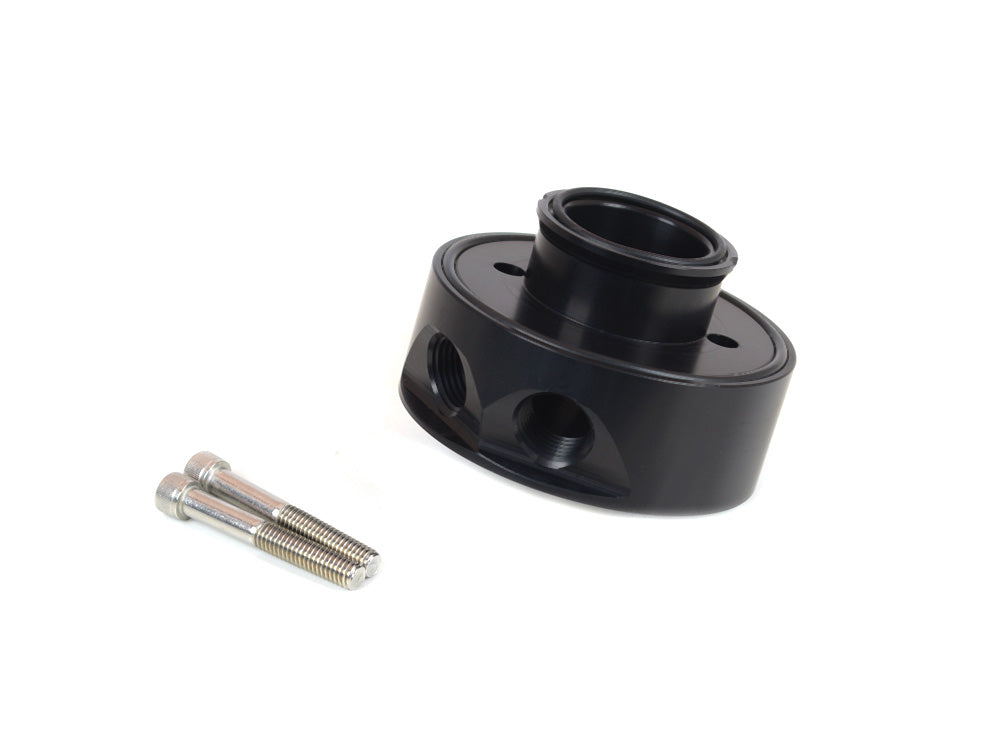 Canton 22-550 Billet Aluminum Oil Input Adapter Sandwich Style Small Block Chevy