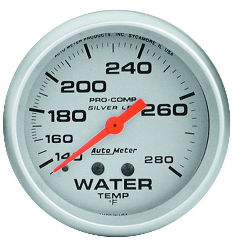 Pro Comp 2-5/8in Silver Liq-Fill Water 140-280