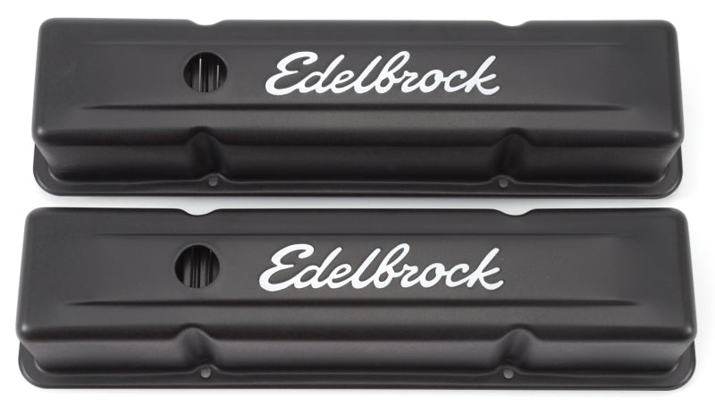 Valve Cover Kit SBC Signature Series Black