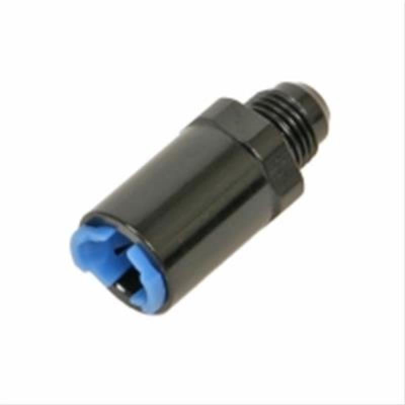 #8 to LT1 EFI 3/8 Line Feed Side Fitting Black
