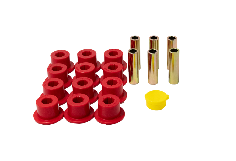 Energy Suspension 00-06 Toyota Tundra Leaf Spring Bushing Set - Red