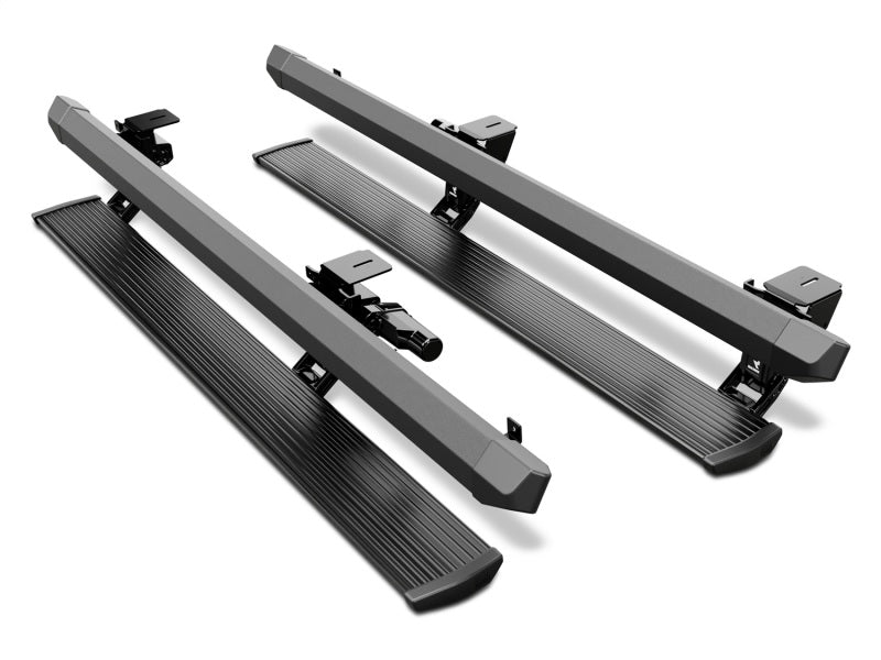 AMP Research 18-24 Jeep Wrangler JL 2DR PowerStep XL - Black (Incl OEM Style Illumination)