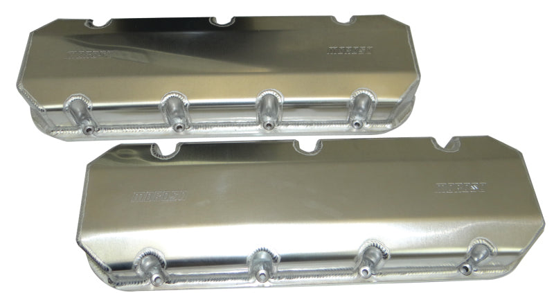BBC Billet Rail Valve Covers w/3/8in Inserts