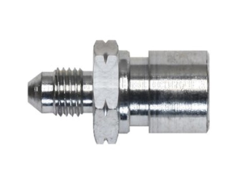 Adapter Fitting -3AN To M10X1.0 Steel Zinc