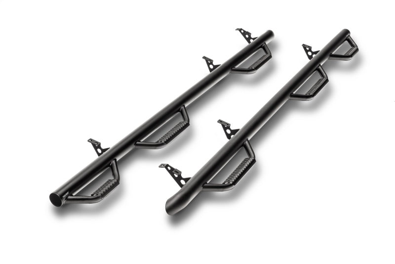 N-Fab Nerf Step 99-16 Ford F-250/350 Super Duty Crew Cab 6.75ft Bed - Tex. Black - Bed Access - 3in