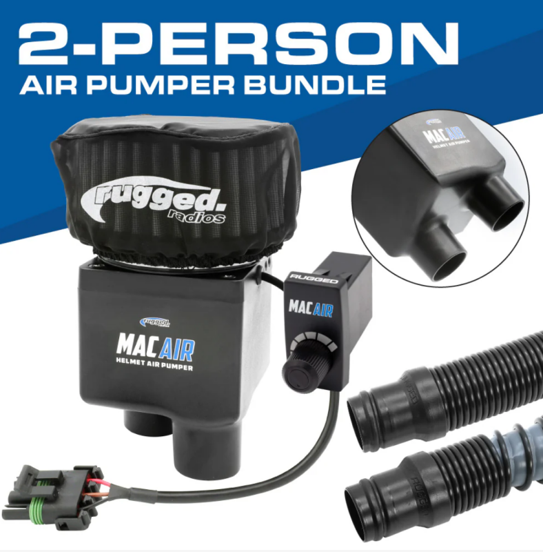 Mac Air System 2 Person Helmet Pumper System