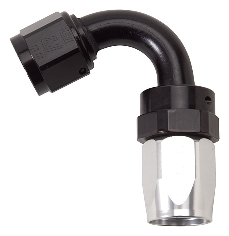 10AN 120Deg Swivel Tight Radius CLR/BLK
