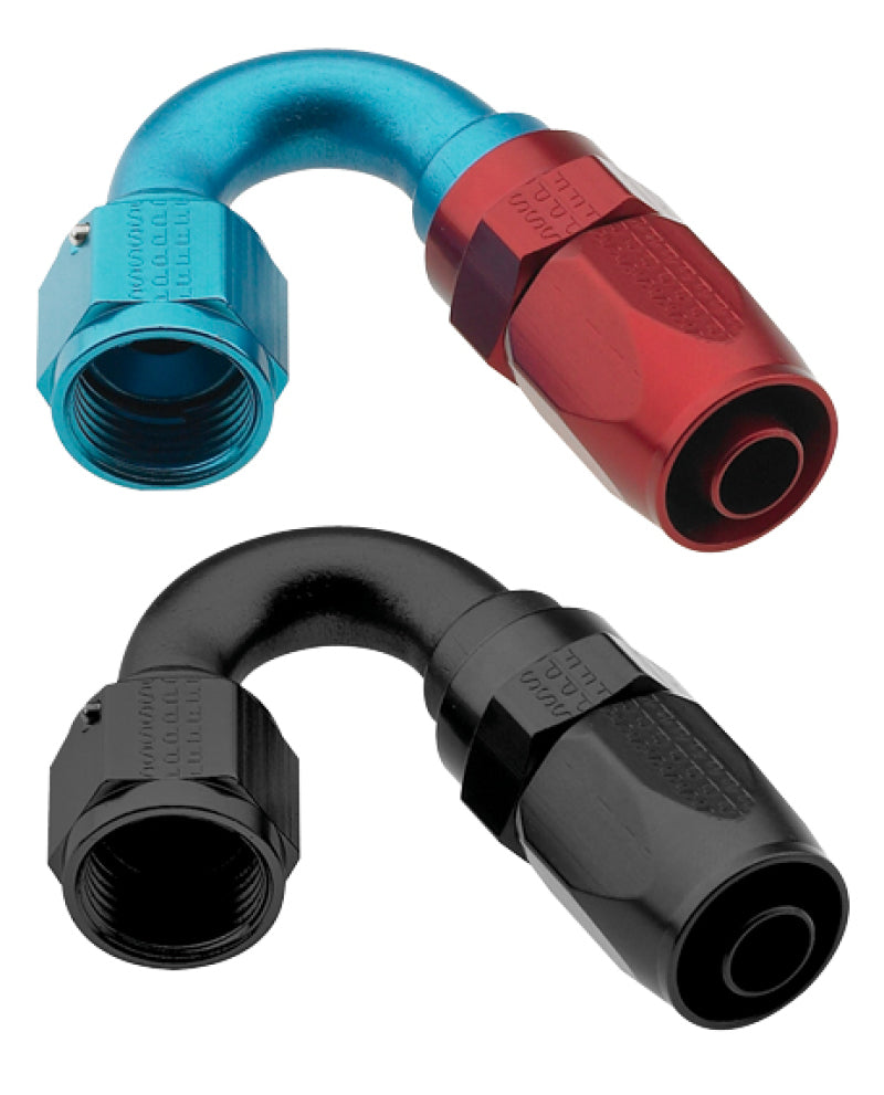 Hose Fitting #16 150 Deg Pro-Flow Black