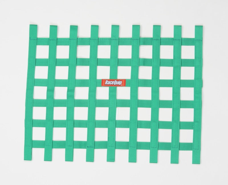Ribbon Window Net Green Non-SFI 18in x 24in