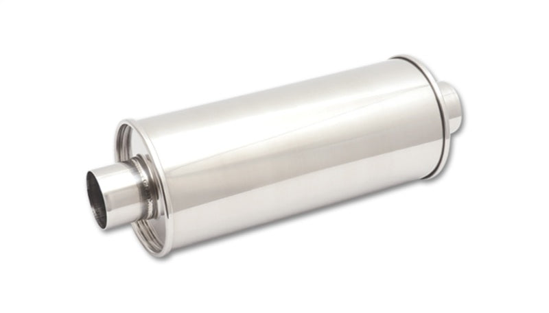 STREETPOWER Round Muffle r 2.5in inlet/outlet