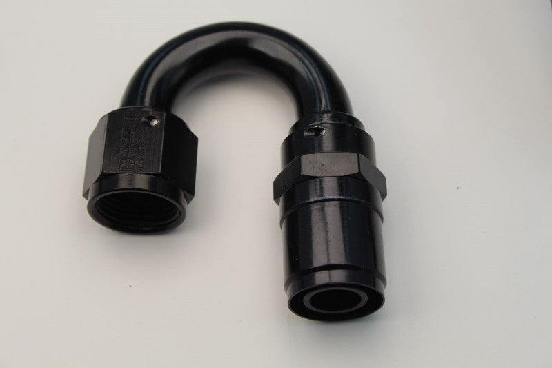 #12 Race-Rite Crimp-On Hose End 90-Degree