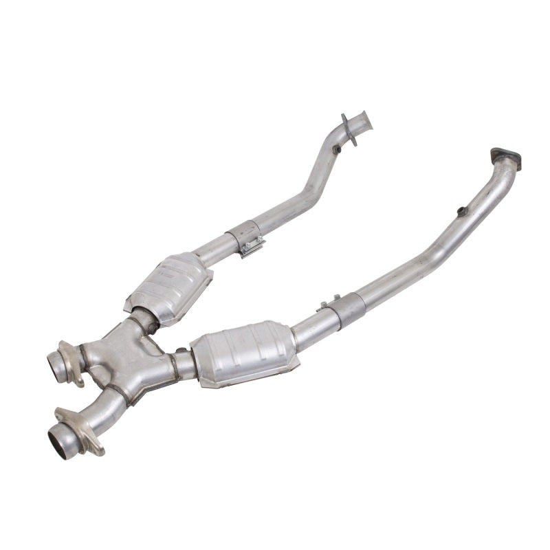 2.50 X-Pipe w/Converters 99-04 Mustang