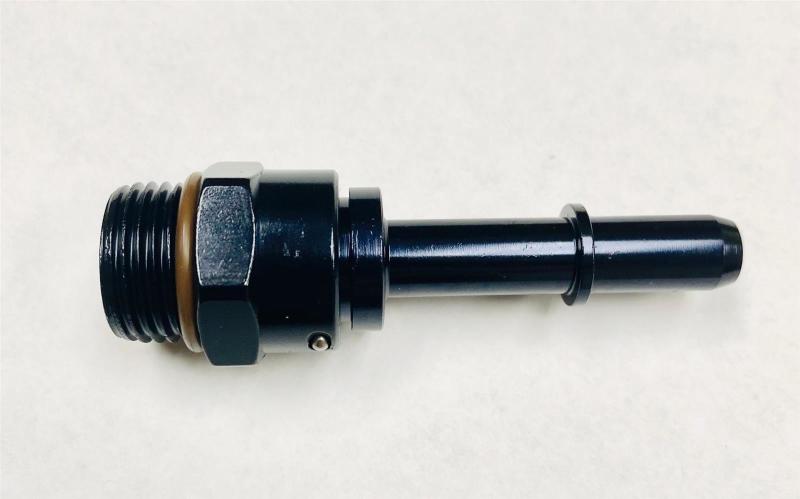#6 ORB to 3/8 Male Q/C EFI Fitting Straight