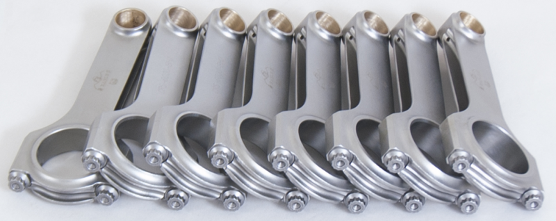 SBC 4340 Forged H-Beam Rods 6.000