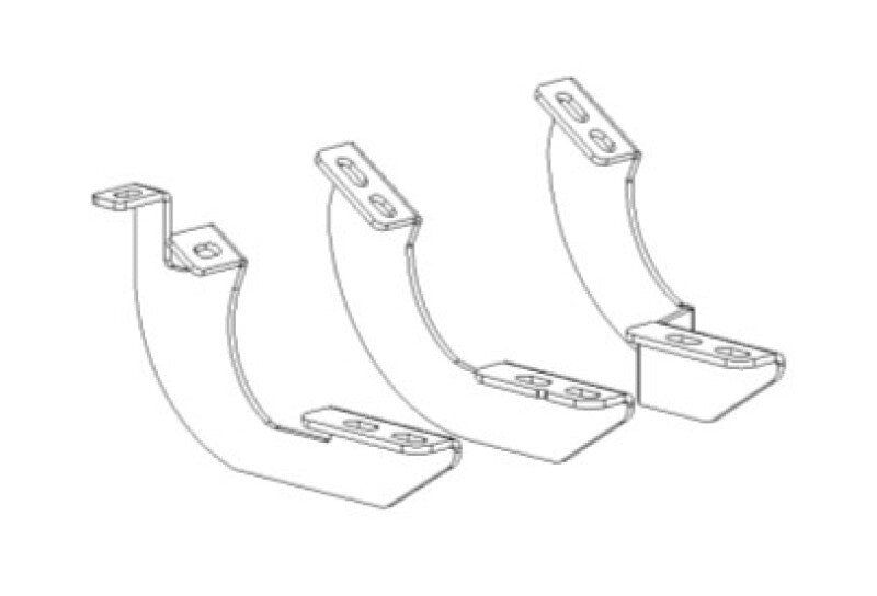 Go Rhino 24-25 Lexus GX550 Brackets for V-Series V3 RB Side Steps