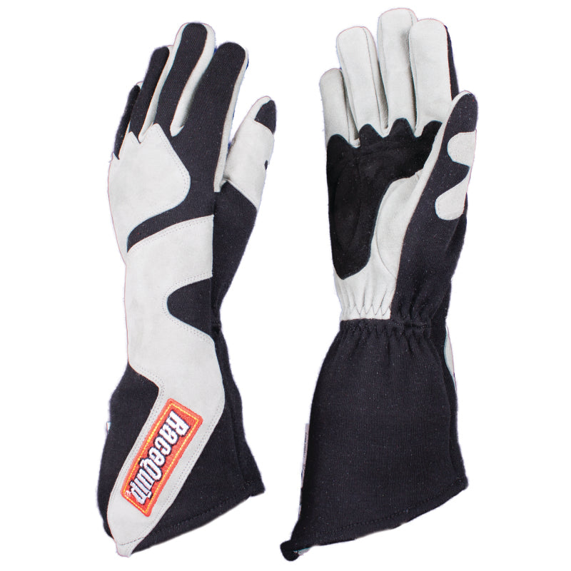 Gloves Outseam Black/ Gray Medium SFI-5