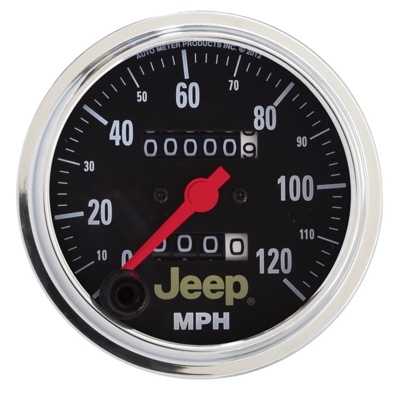 3-3/8 120MPH Speedo - Jeep Series