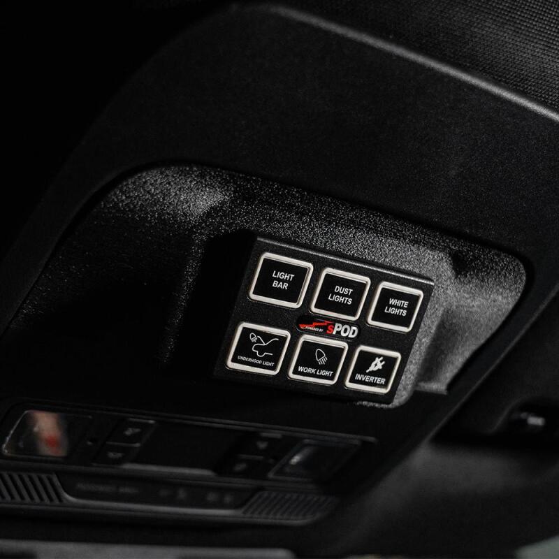 Spod 2023+ Ford F250/F350 Super Duty Mini6 SourceLT Vehicle Power Management Kit