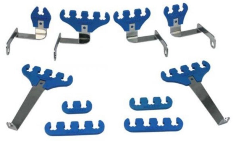 SBF Spark Plug Wire Loom Kit - Blue