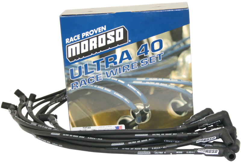 Ultra 40 Plug Wire Set SBC Sprint Car Black