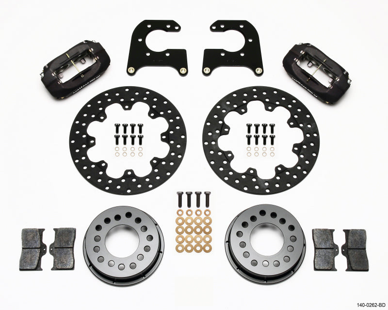 D/L Drag Rear Brake Kit Small Ford 2.66in
