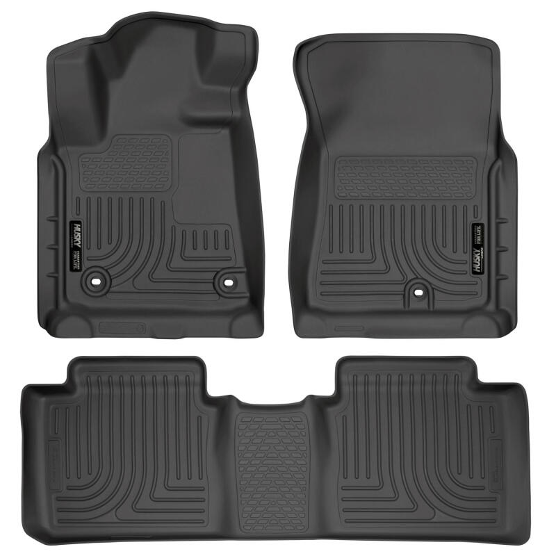 14-   Tacoma Front Floor Liners Black