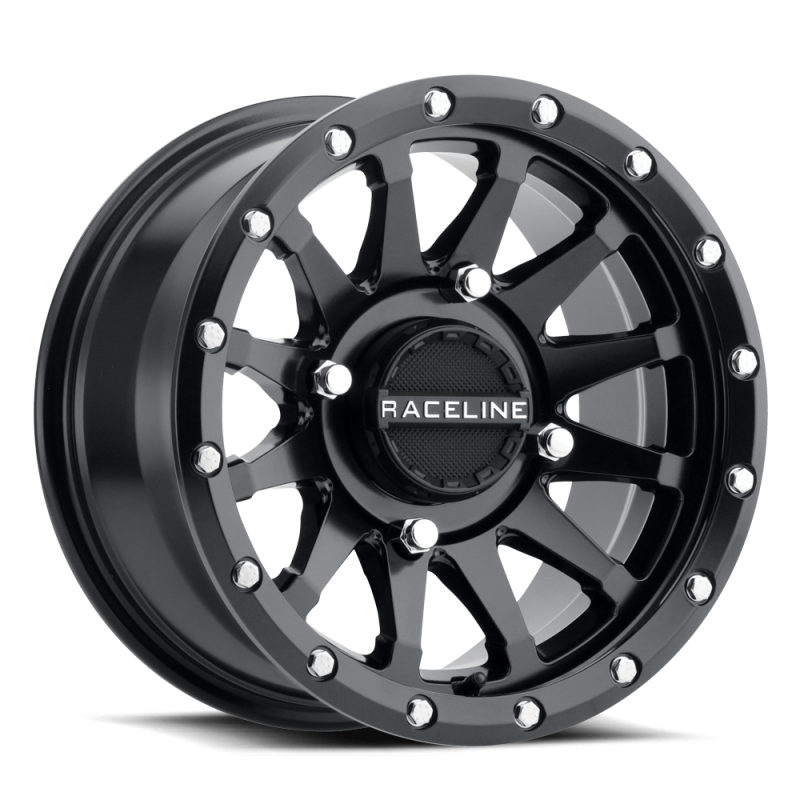 Raceline A95B Trophy 14x7in / 4x156 BP / 38mm Offset / 132.5mm Bore - Satin Black Wheel