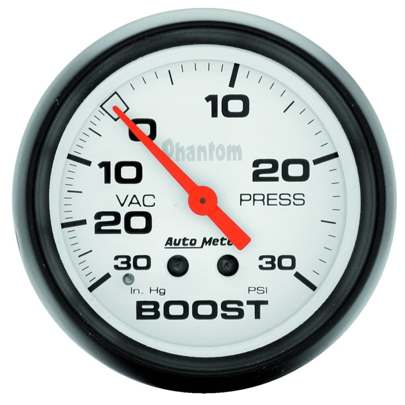 2-5/8in Phantom Boost Gauge 30psi