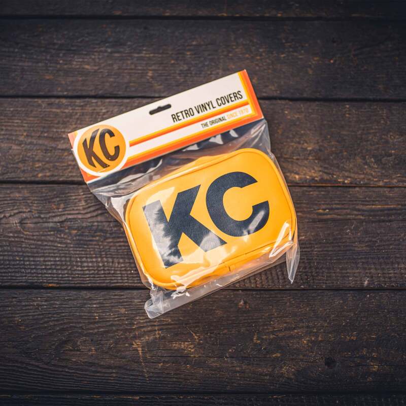 Vinyl Cover 5in x 7in Yellow w/Black Pair