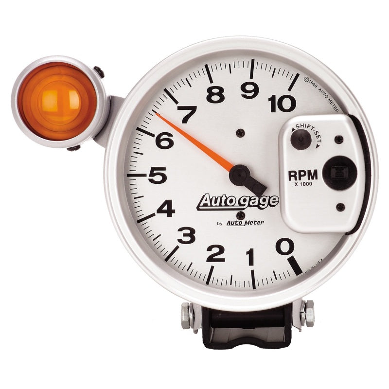 5in Auto Gauge Tach -10K Silver Face