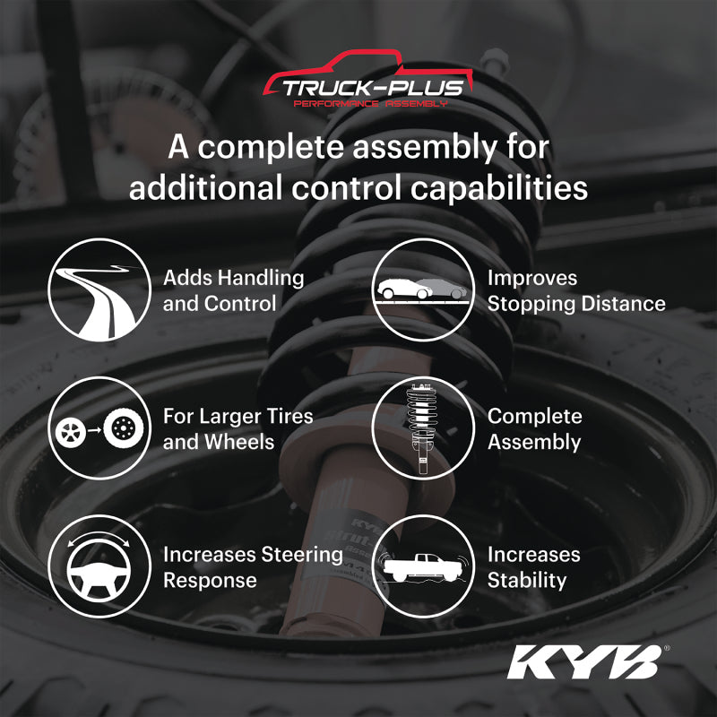 KYB Chevrolet Silverado 1500 / GMC Sierra 1500 Standard Cab RWD Truck-Plus Assembly - Front