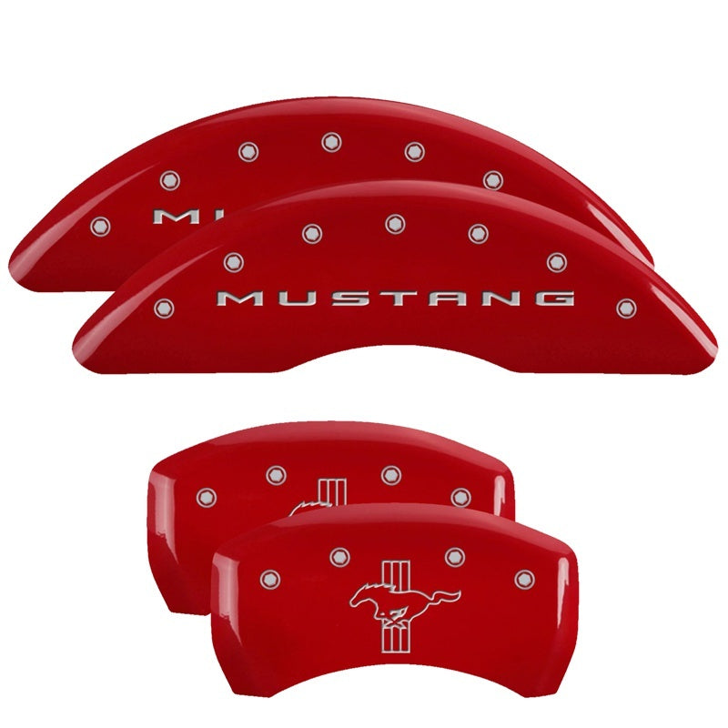 15-   Mustang Caliper Covers Red