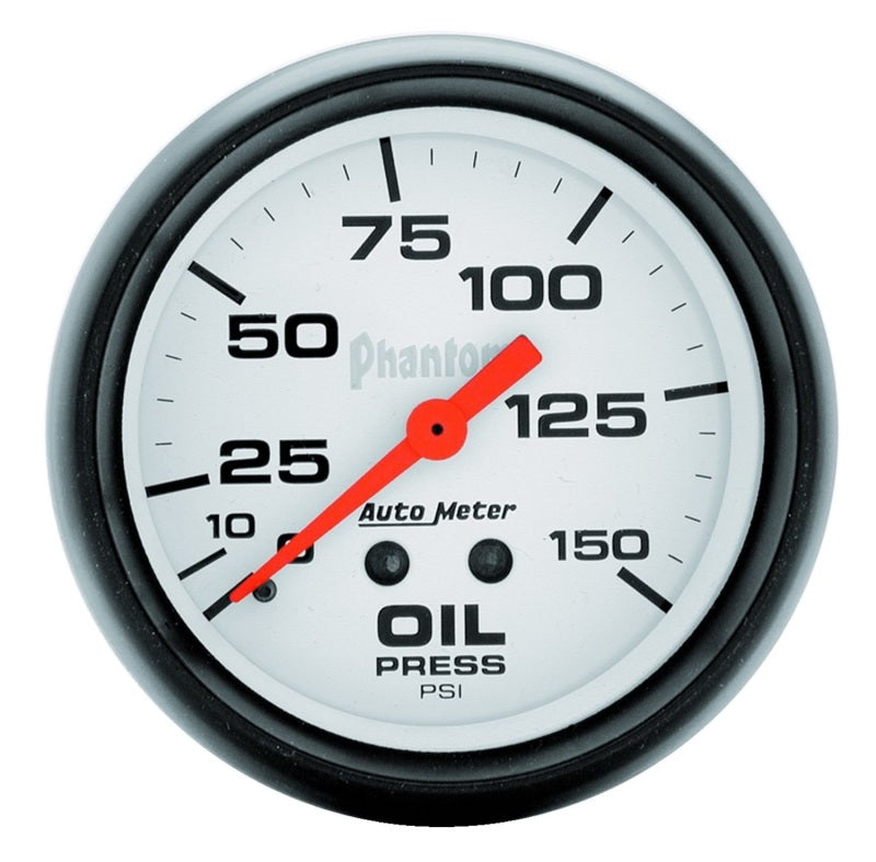 2-5/8in Phantom Oil Pressure Gauge 0-150psi